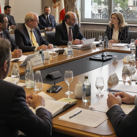 Ratssitzung KI generiert