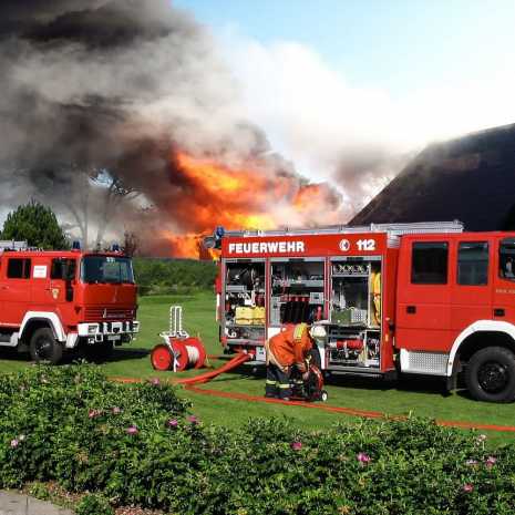 Feuerwehtr im Einsatz