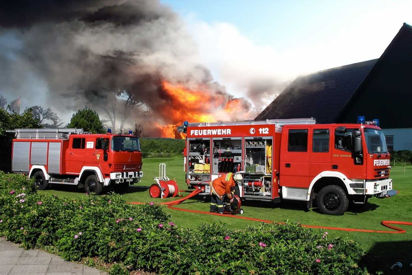 Feuerwehtr im Einsatz